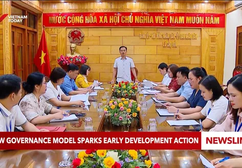 New governance model sparks early development action