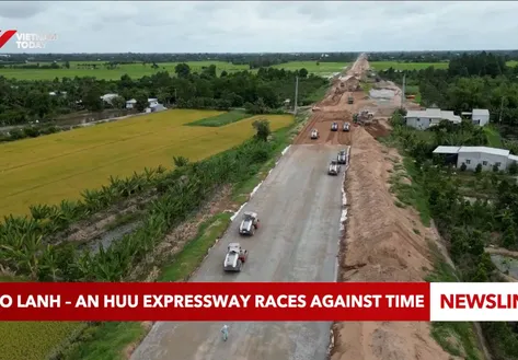 Cao Lãnh – An Hữu Expressway races against time