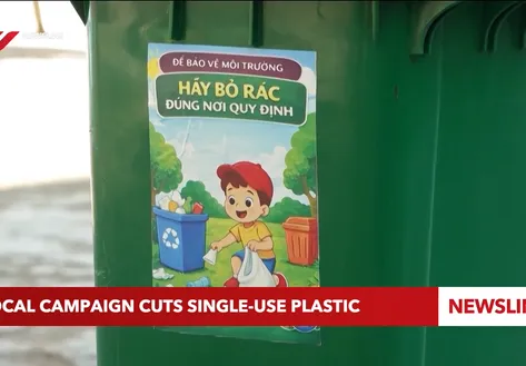 Local campaign cuts single-use plastic