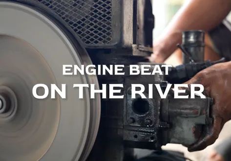 Engine beat on the river | Vibes of Vietnam