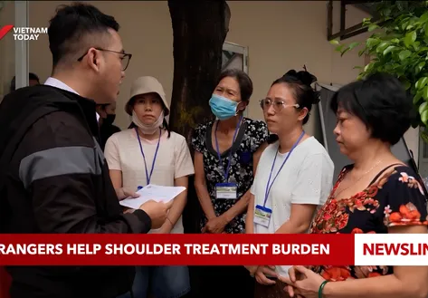 Strangers help shoulder treatment burden