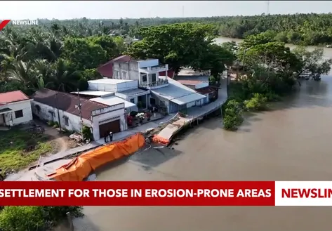 Resettlement for those in erosion-prone areas