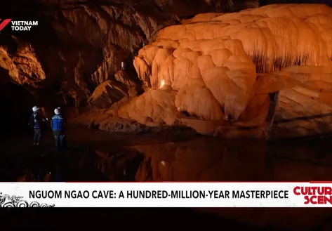 Ngườm Ngao Cave: a hundred-million-year masterpiece