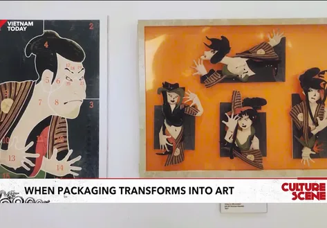 When packaging transforms into art