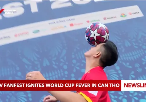 VTV Fanfest ignites World Cup fever in Cần Thơ