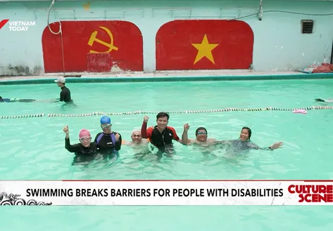 Swimming breaks barriers for people with disabilities