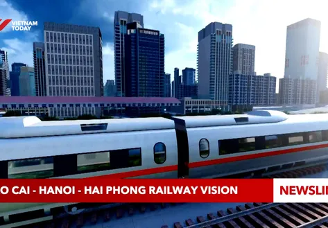 Lao Cai - Hanoi - Hai Phong railway vision