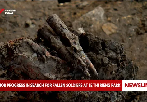 Major progress in search for fallen soldiers at Le Thi Rieng Park