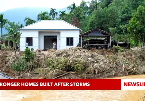 Stronger homes built after storms