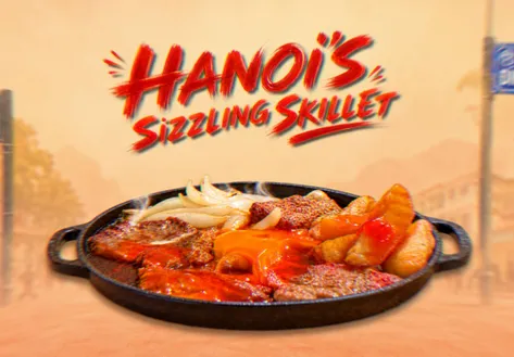 Hanoi's Sizzling Skillet | Street Food