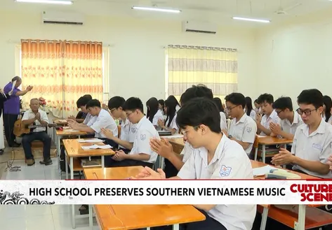 High school preserves Southern Vietnamese music