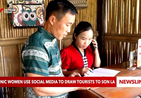 Ethnic women use social media to draw tourists to Son La