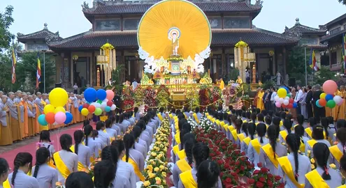 Nhiều hoạt động ý nghĩa nhân Đại Lễ Phật đản tại Huế