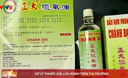Xử lý thuốc giả lưu hành trên thị trường