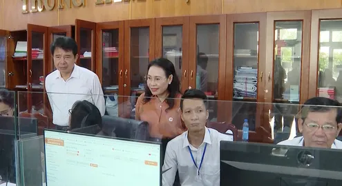 Ngày đầu tiên vận hành thí điểm mô hình xã, phường mới ở Quảng Bình