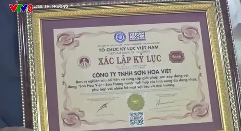 Xác lập Kỷ lục Việt Nam cho sản phẩm sơn đa năng trong nước sản xuất