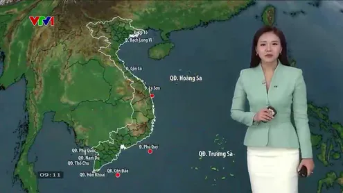 Bản tin thời tiết 9h10 - 22/4/2025