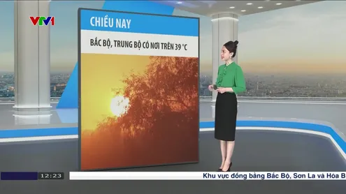 Bản tin thời tiết 12h30 - 06/5/2025