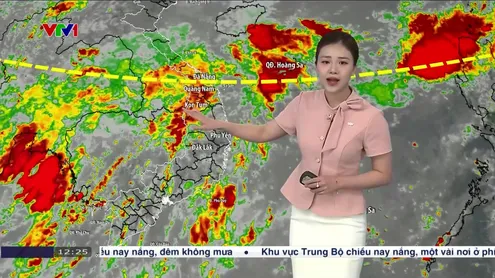 Bản tin thời tiết 12h30 - 13/5/2025