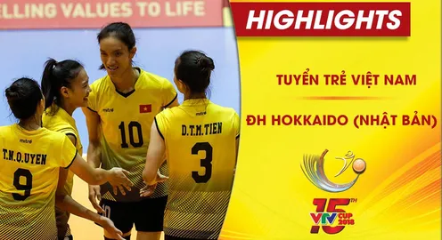 VIDEO: Tổng hợp diễn biến Tuyển trẻ Việt Nam 3-0 ĐH Hokkaido (Nhật Bản) (Tranh hạng 7 VTV Cup Ống nhựa Hoa Sen 2018)