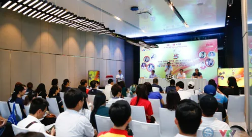 Họp báo bình chọn danh hiệu Hoa khôi VTV Cup Ống nhựa Hoa Sen 2018