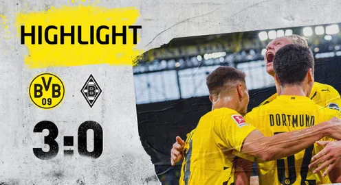 VIDEO Highlights: Dortmund 3-0 M’gladbach (Vòng 1 Bundesliga 2020-21)