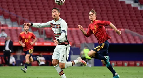 Ronaldo không ghi bàn, ĐT Bồ Đào Nha hoà nhạt nhoà ĐT Tây Ban Nha