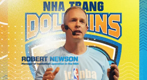 Nha Trang Dolphins có HLV mới trước thềm mùa giải VBA 2021