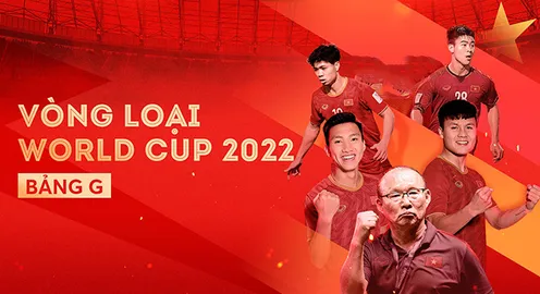 Lịch thi đấu, kết quả và bảng xếp hạng bảng G Vòng loại World Cup 2022 khu vực châu Á: ĐT Việt Nam đầu bảng