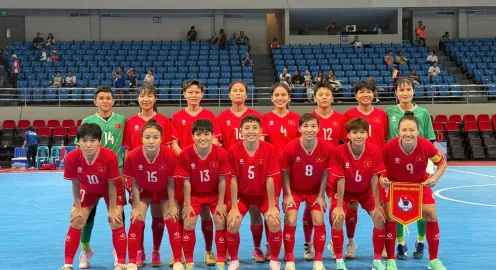 ĐT futsal nữ Việt Nam khởi đầu thuận lợi tại giải futsal Đông Nam Á 2024