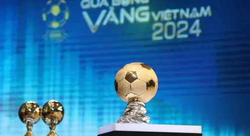 Danh sách rút gọn giải thưởng Quả bóng Vàng Việt Nam năm 2024