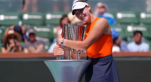 Mirra Andreeva vô địch giải quần vợt Indian Wells