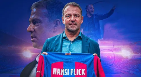 Hansi Flick tiếp tục gắn bó với Barcelona đến năm 2027