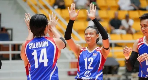 Xác định 4 đội vào bán kết Giải bóng chuyền nữ AVC Nations Cup 2025