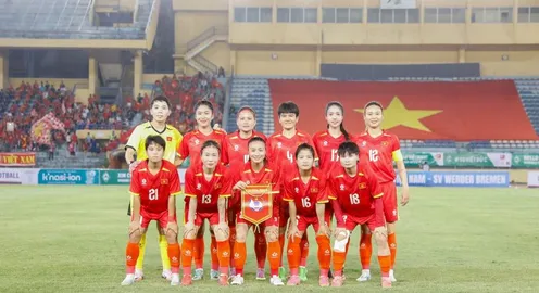Đội tuyển nữ Việt Nam giữ vững vị trí top 6 châu Á trên bảng xếp hạng FIFA tháng 6/2025