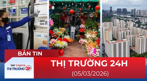Bản tin Thị trường 24h ngày 05/03/2026