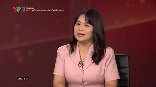 Tọa đàm:		Lấy ý kiến nhân dân sửa đổi Hiến pháp