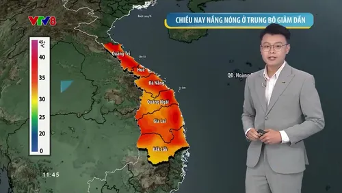 Cập nhật thời tiết ngày 29/5/2026