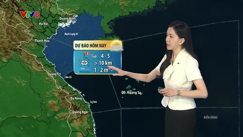 Dự báo thời tiết khu vực biển từ Khánh Hòa đến Lâm Đồng lại đưa ra cảnh báo nguy hiểm.