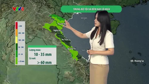Dự báo thời tiết cho những ngày đến:  Miền Trung nắng ráo, cảnh báo hoàn lưu bão số 1