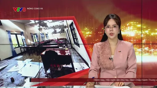 Điểm tin Nóng cùng V8: Lốc xoáy tàn phá Khánh Hòa, nhiều tài xế đồng loạt vi phạm