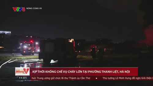 Điểm tin Nóng cùng V8: Giải cứu thành công tài xế xe tải mắc kẹt trên quốc lộ 6, phát hiện tài xế xe khách dương tính với ma túy