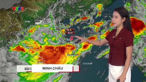 Dự báo thời tiết 1/9: Bão số 5 gây gió mạnh, biển động trên nhiều vùng biển