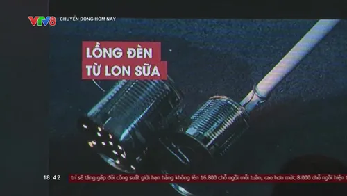 Bí mật nào ẩn sau chiếc lồng đèn xoay làm bằng lon sữa?🕯️