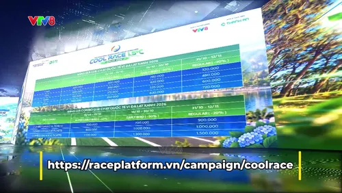 Đăng ký ngay Early Bird Giải chạy Quốc tế vì Đà Lạt xanh 2026 để nhận trọn bộ Racekit hấp dẫn