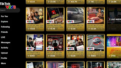 VTV8 –  Livestream tin tức mỗi ngày trên fanpage, tiktok và youtube VTV8 - Đài Truyền hình Việt Nam 