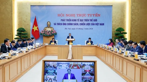 Thủ tướng Phạm Minh Chính chủ trì Hội nghị về phát triển "kinh tế bạc"