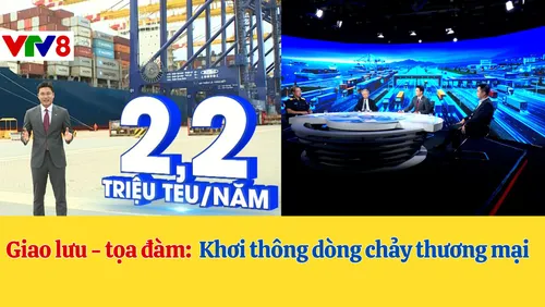 Giao lưu - tọa đàm:  Khơi thông dòng chảy thương mại