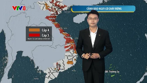 Dự báo thời tiết ngày 25/6: Nắng nóng đỉnh điểm ở Trung Bộ: Có nơi vượt ngưỡng 40°C, nguy cơ cháy rừng ở mức cực kỳ nguy hiểm