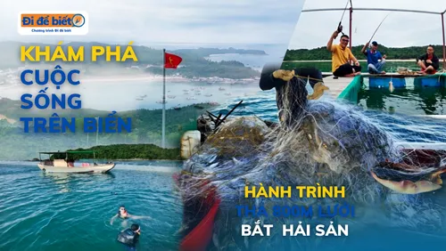 Đi để biết_Trải nghiệm chài lưới cùng ngư dân đảo Thanh Lân